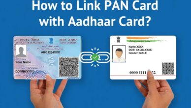 How to link pan with aadhaar card